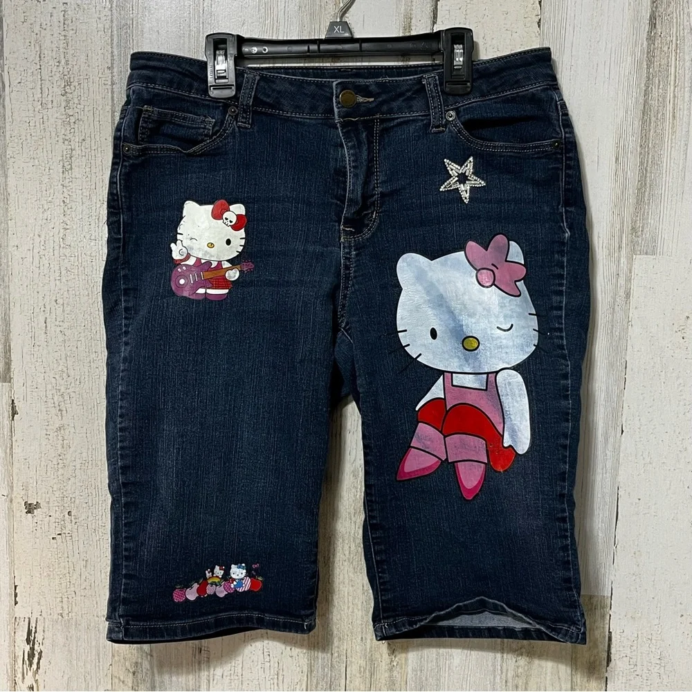 Westport Blue and Pink Bermuda Shorts Playful Design